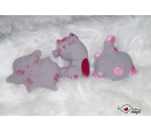 Stickserie - Crazy Cats Doodle 